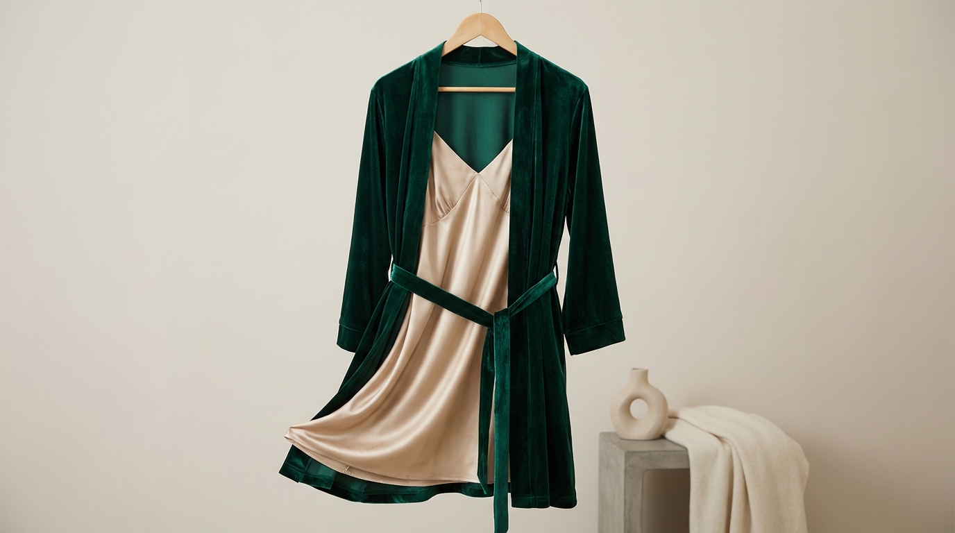 découvrez comment coordonner nuisette et peignoir avec style grâce à l'art du layering, pour un look élégant et confortable.