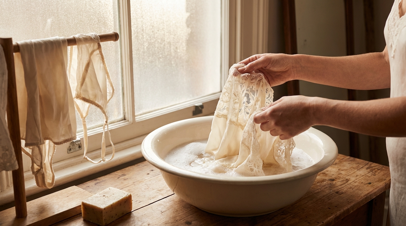 découvrez pourquoi il est recommandé de laver votre nuisette transparente à la main pour préserver sa délicatesse et sa qualité.