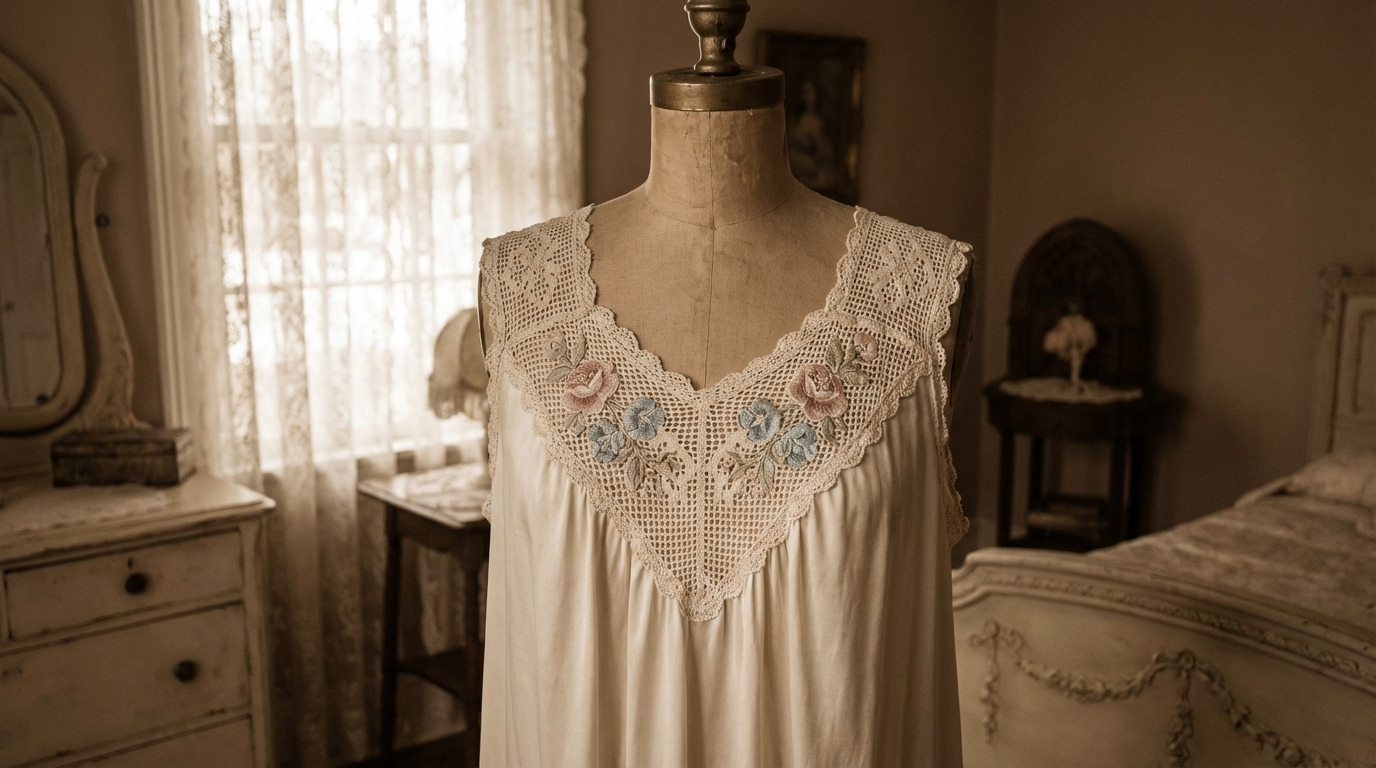 découvrez la nuisette vintage, alliant charme rétro et élégance moderne pour une touche délicieusement féminine et intemporelle.