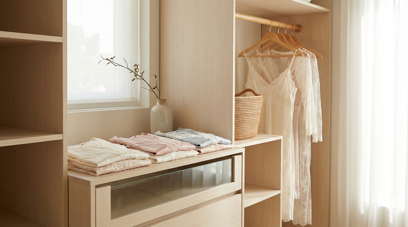 découvrez la méthode efficace pour ranger votre nuisette en dentelle et préserver sa délicatesse et sa beauté.